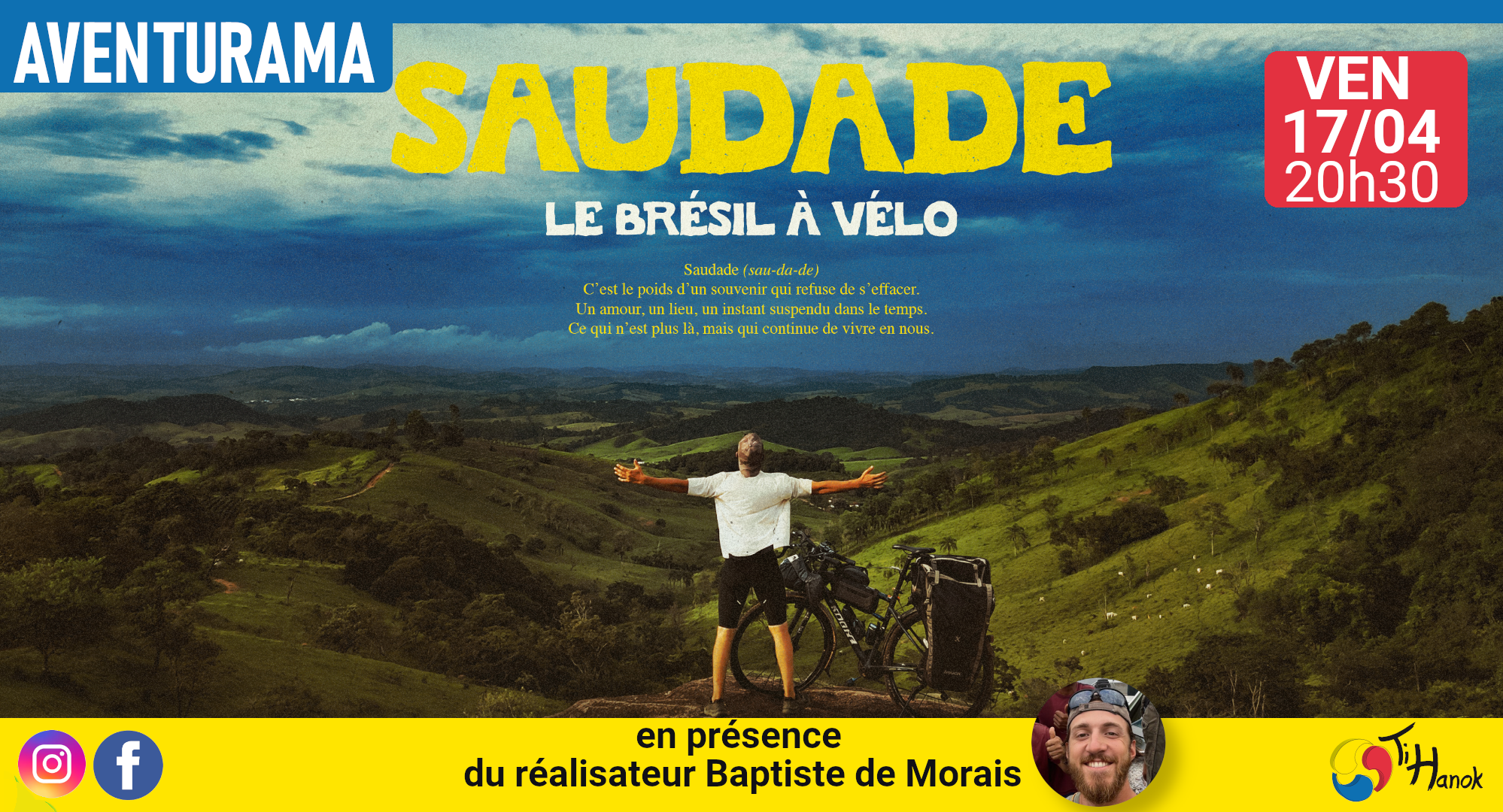 Saudade, le Brésil à vélo