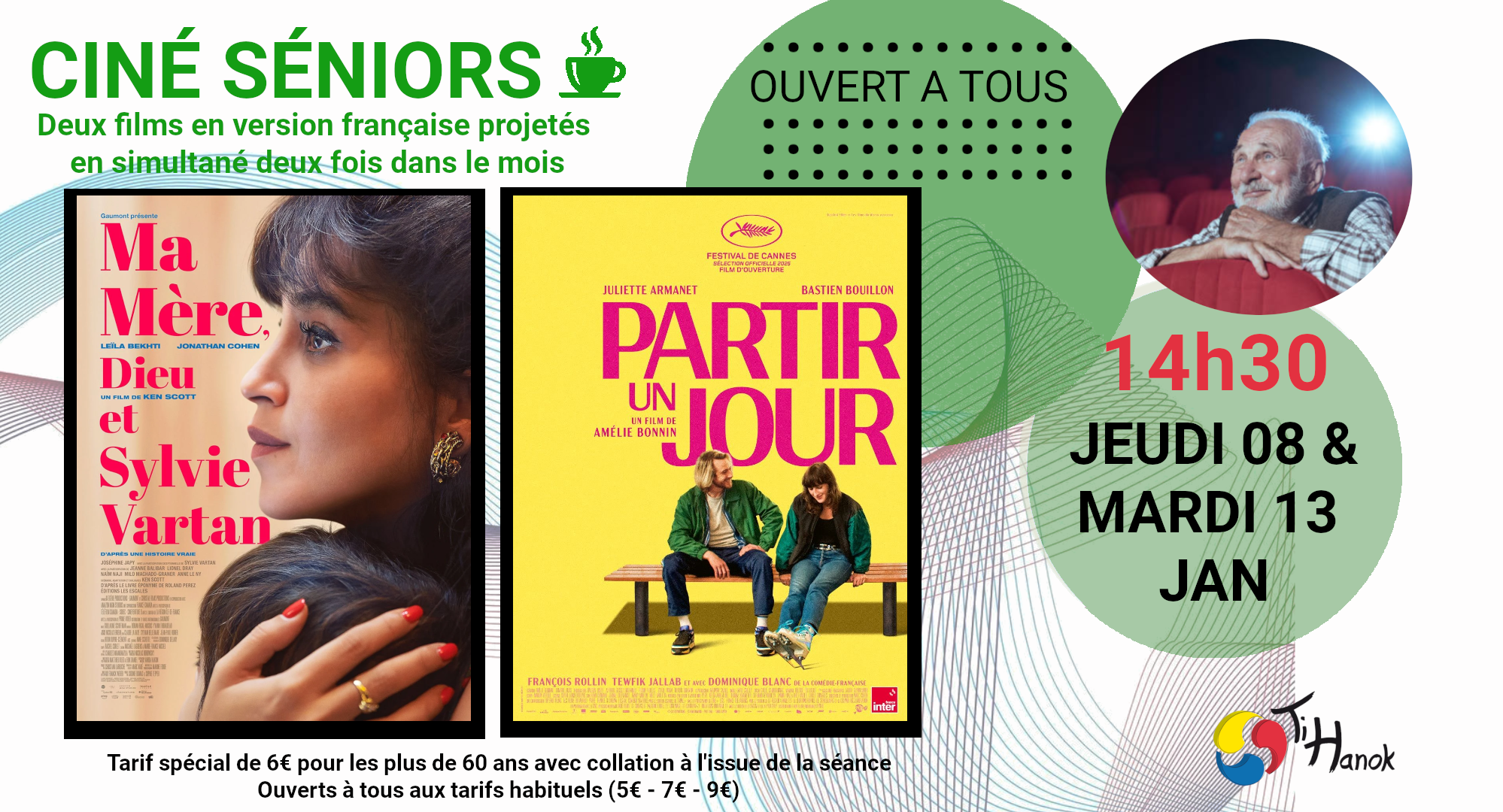 Cinéseniors janvier 2026