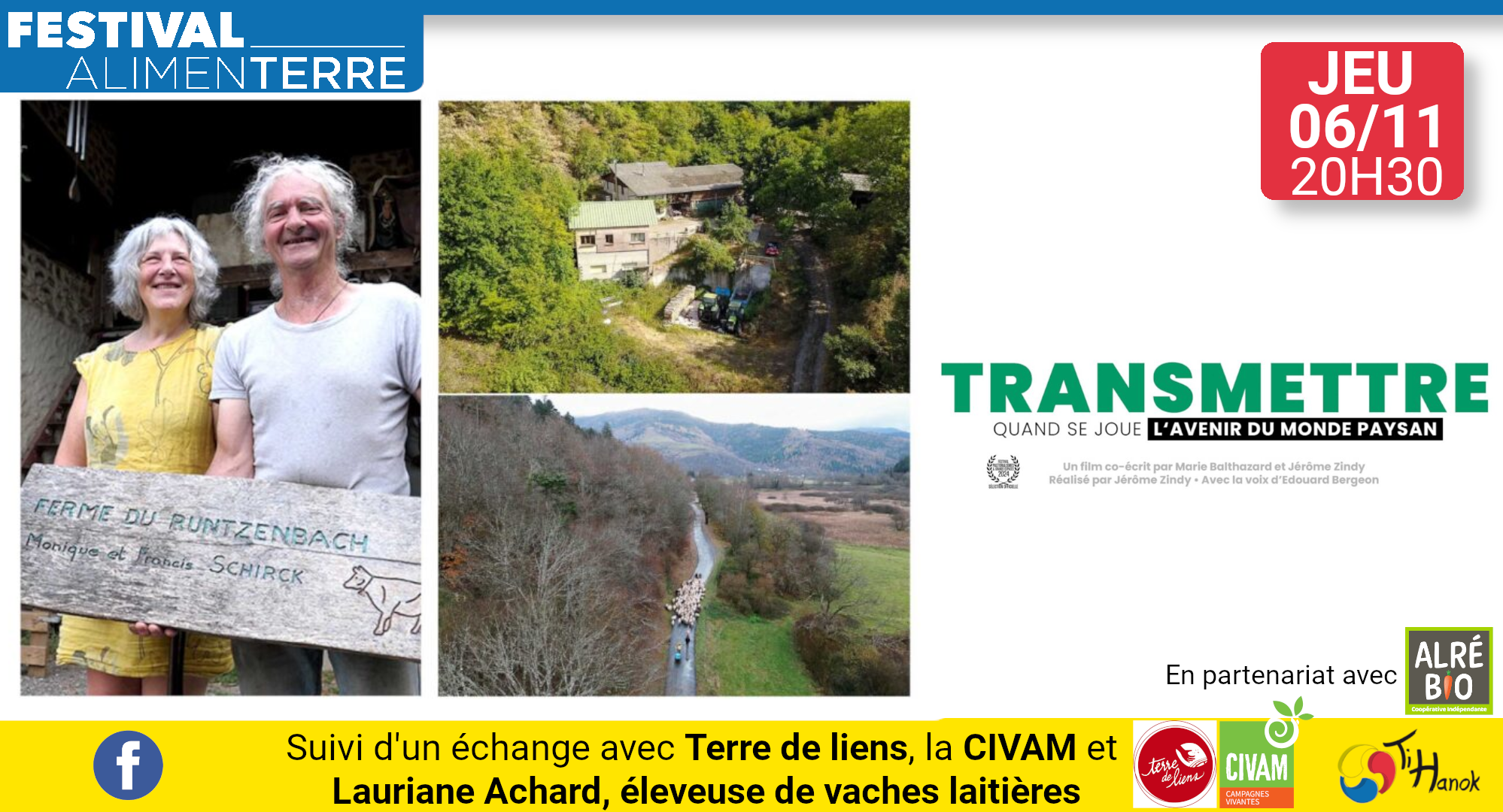 Festival ALIMENTERRE : "Transmettre"