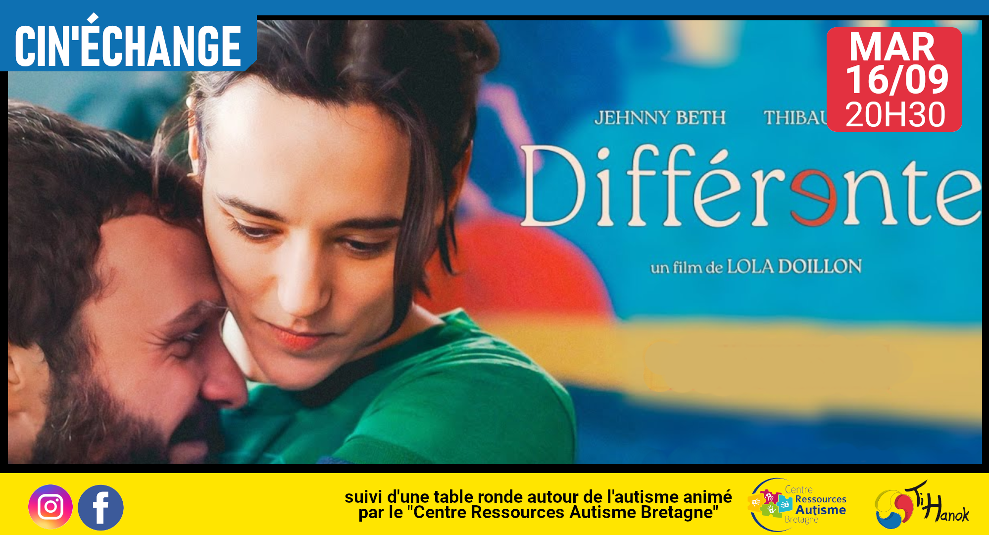 Soirée autour de l'autisme avec "Différente"
