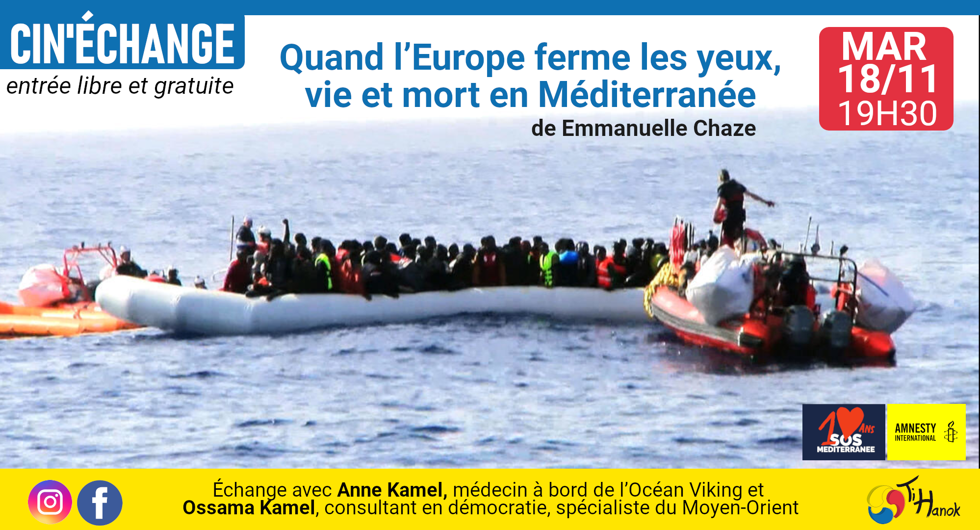 Quand l'Europe ferme les yeux : vie et mort en Méditerranée