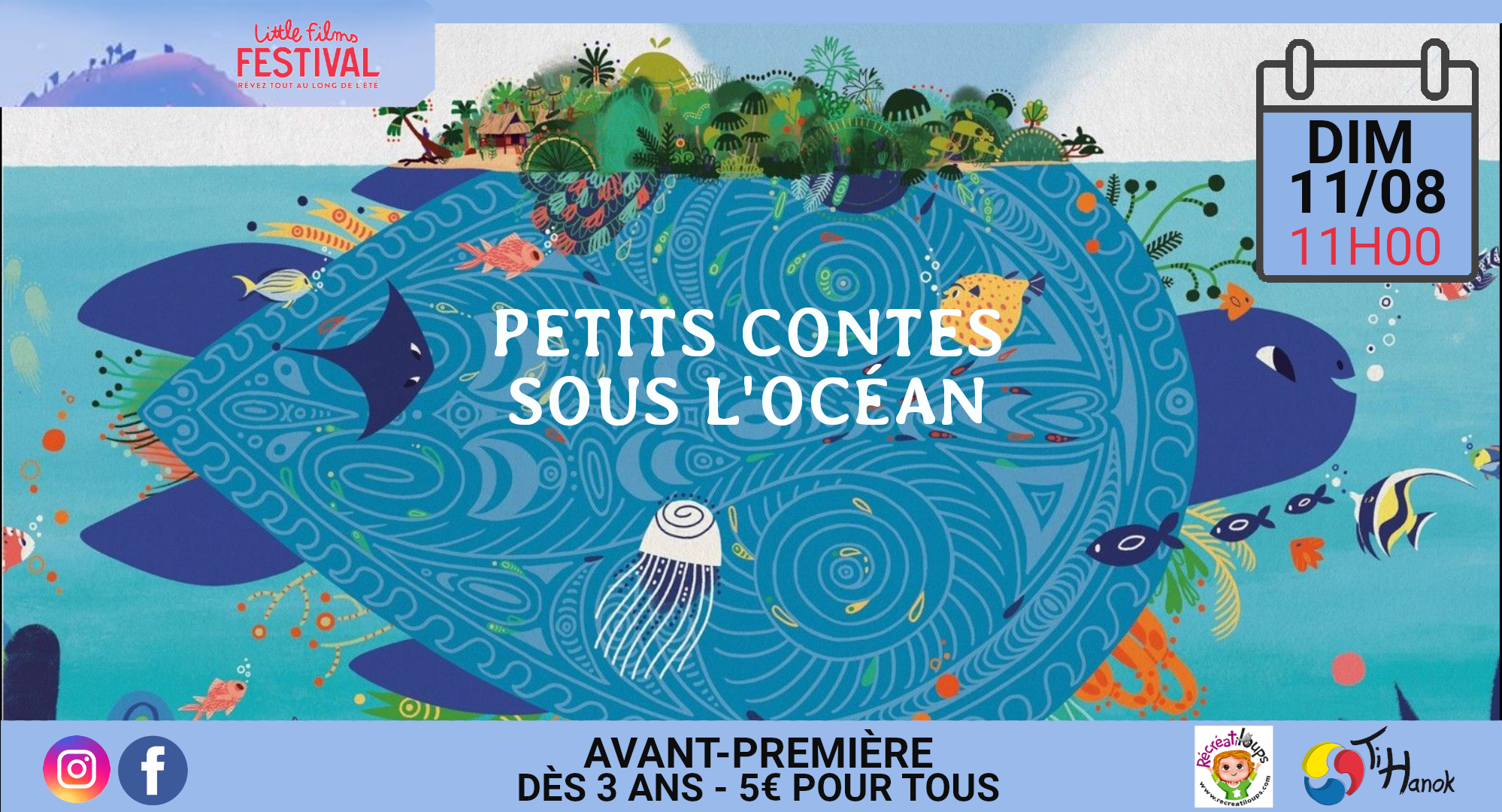 Little film festival : "Petits contes sous l’océan"