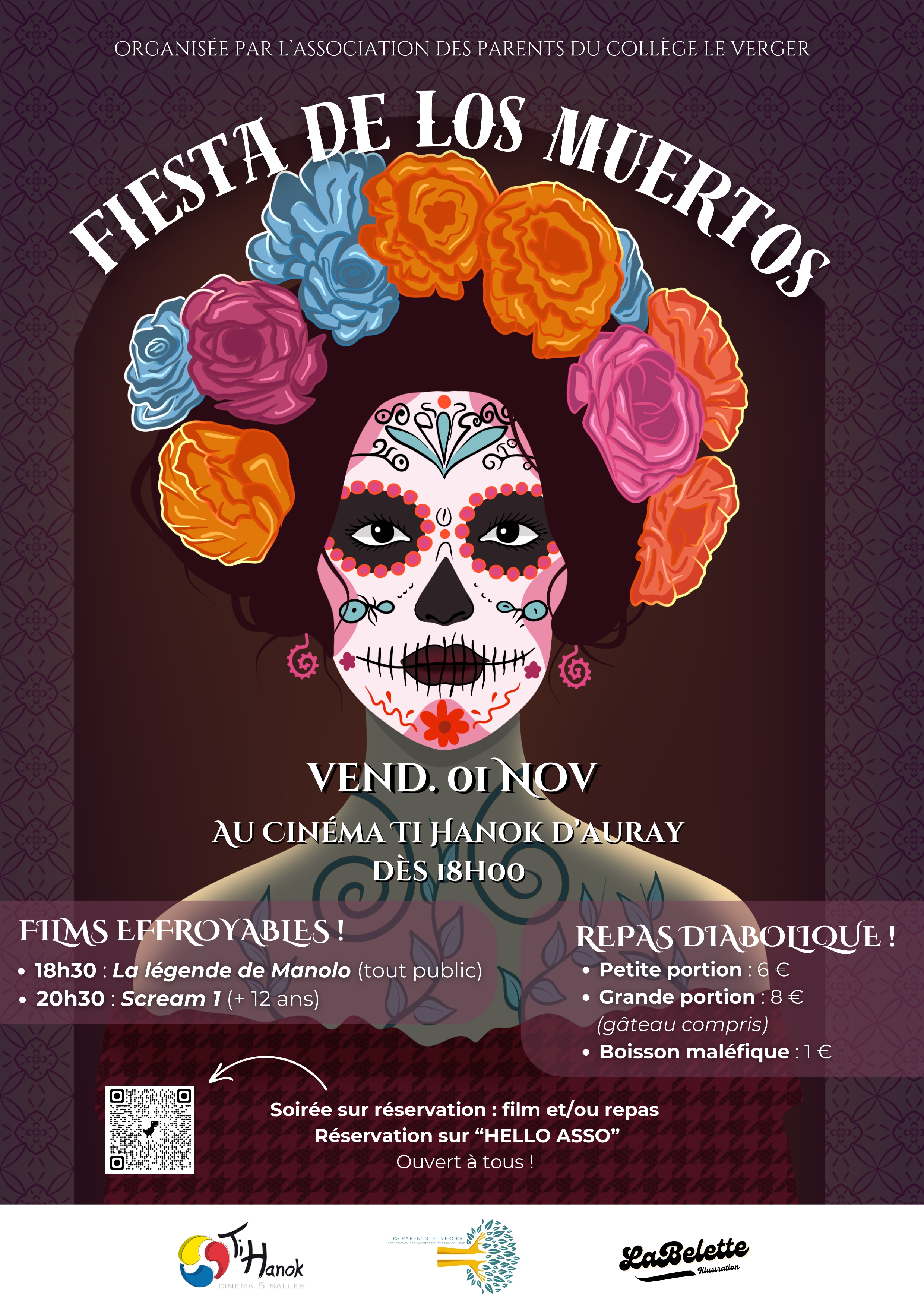 Soirée Halloween "Fiesta de los muertos"