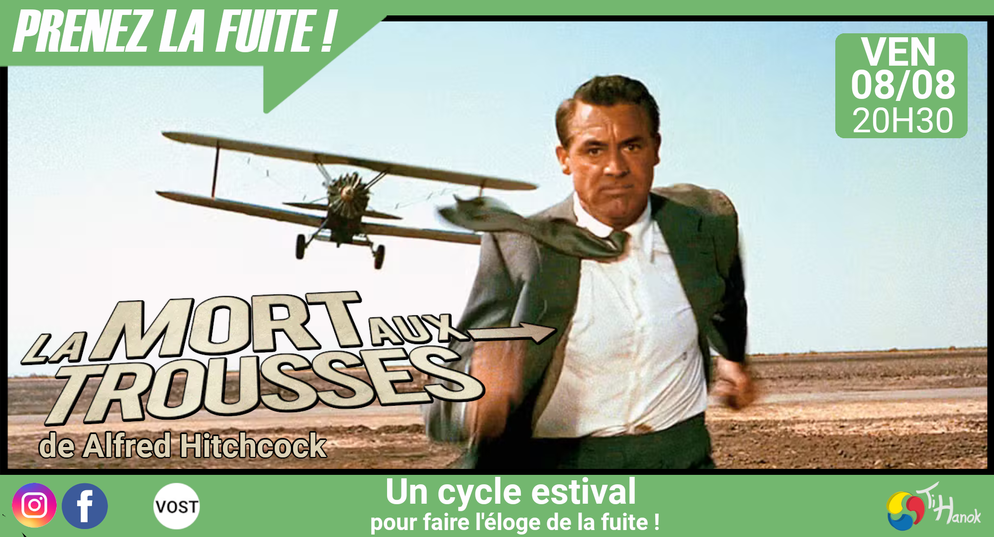 Cycle "Prenez la fuite !" - La mort aux trousses