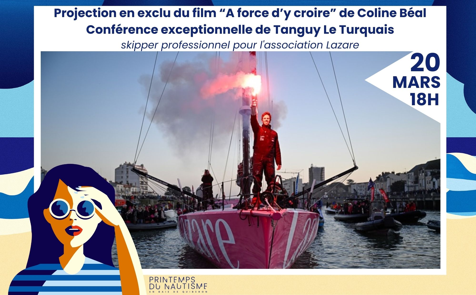 A force d'y croire + conférence de Tanguy Le Turquais