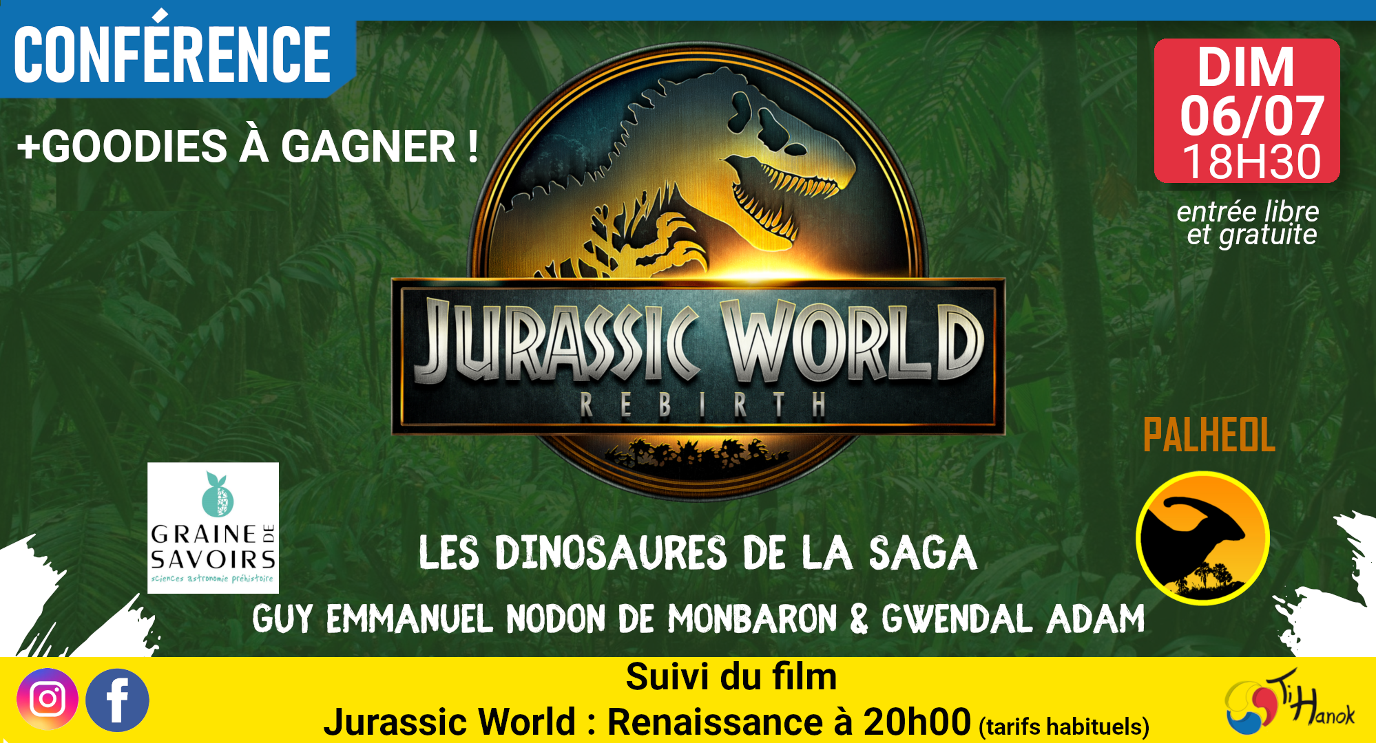Conférence sur les dinosaures
