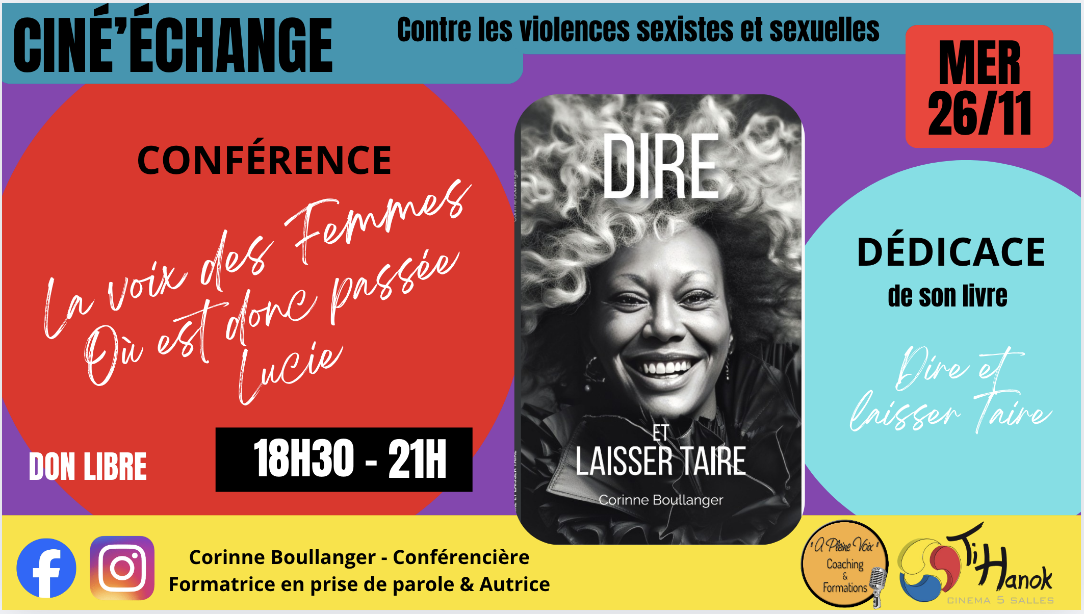 Conférence de Corinne Boulanger
