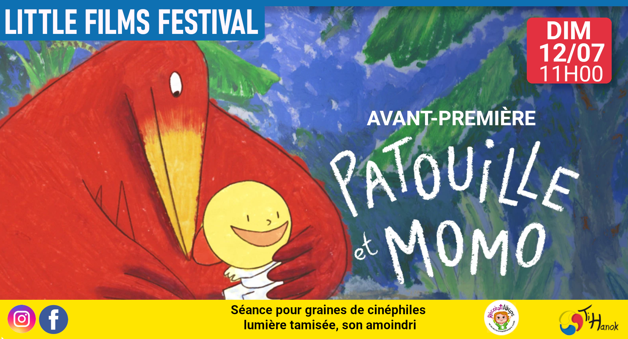Little films festival : Patouille et Momo, les contes de la forêt