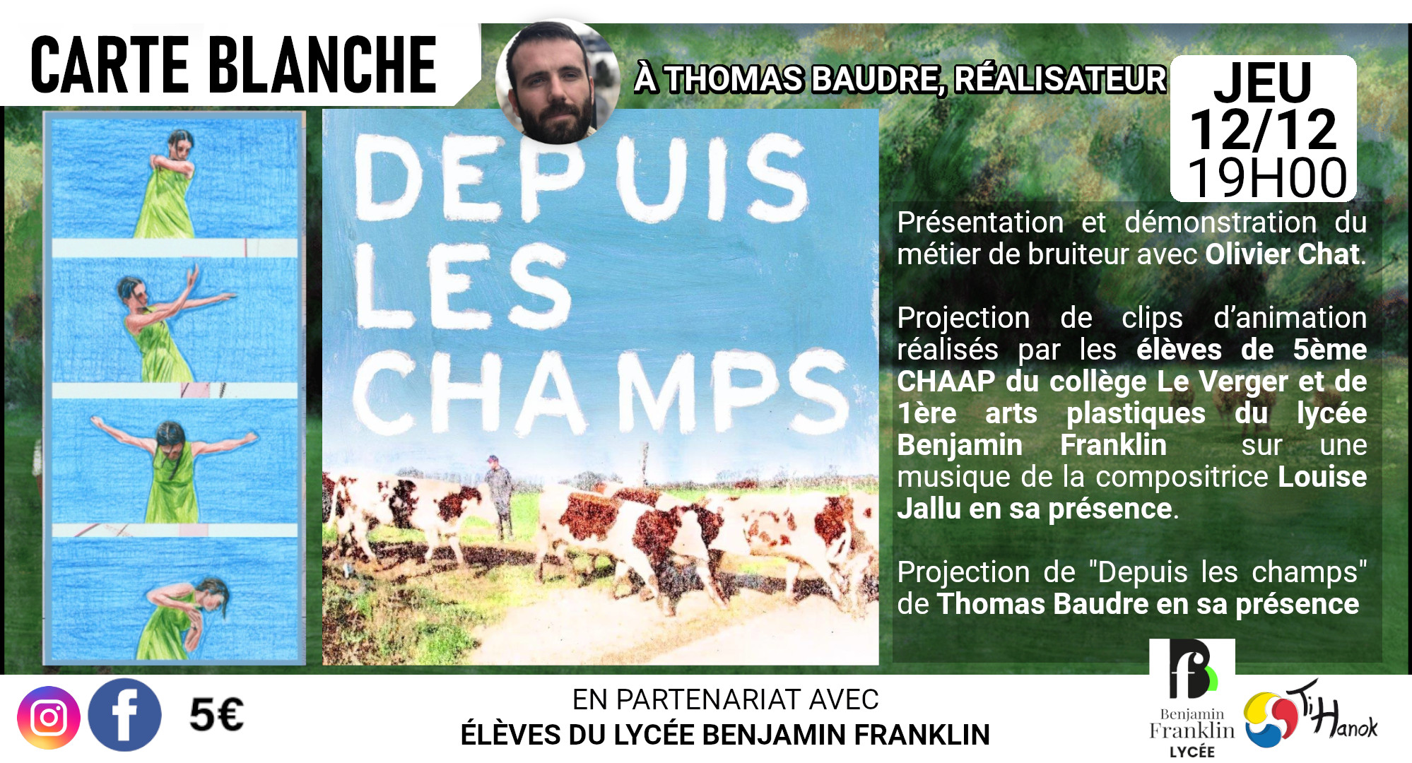 Carte blanche à Thomas Baudre, réalisateur