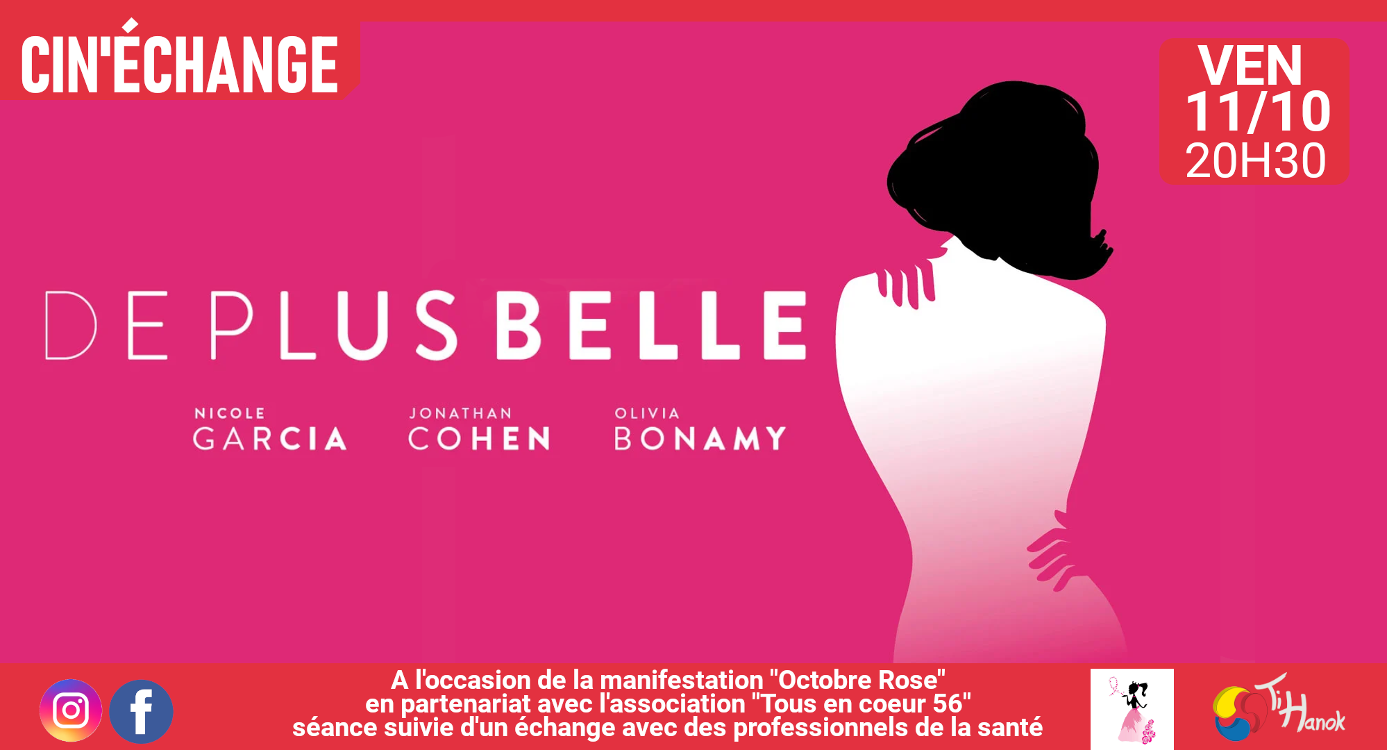 "De plus belle" à l'occasion de la manifestation "Octobre Rose"