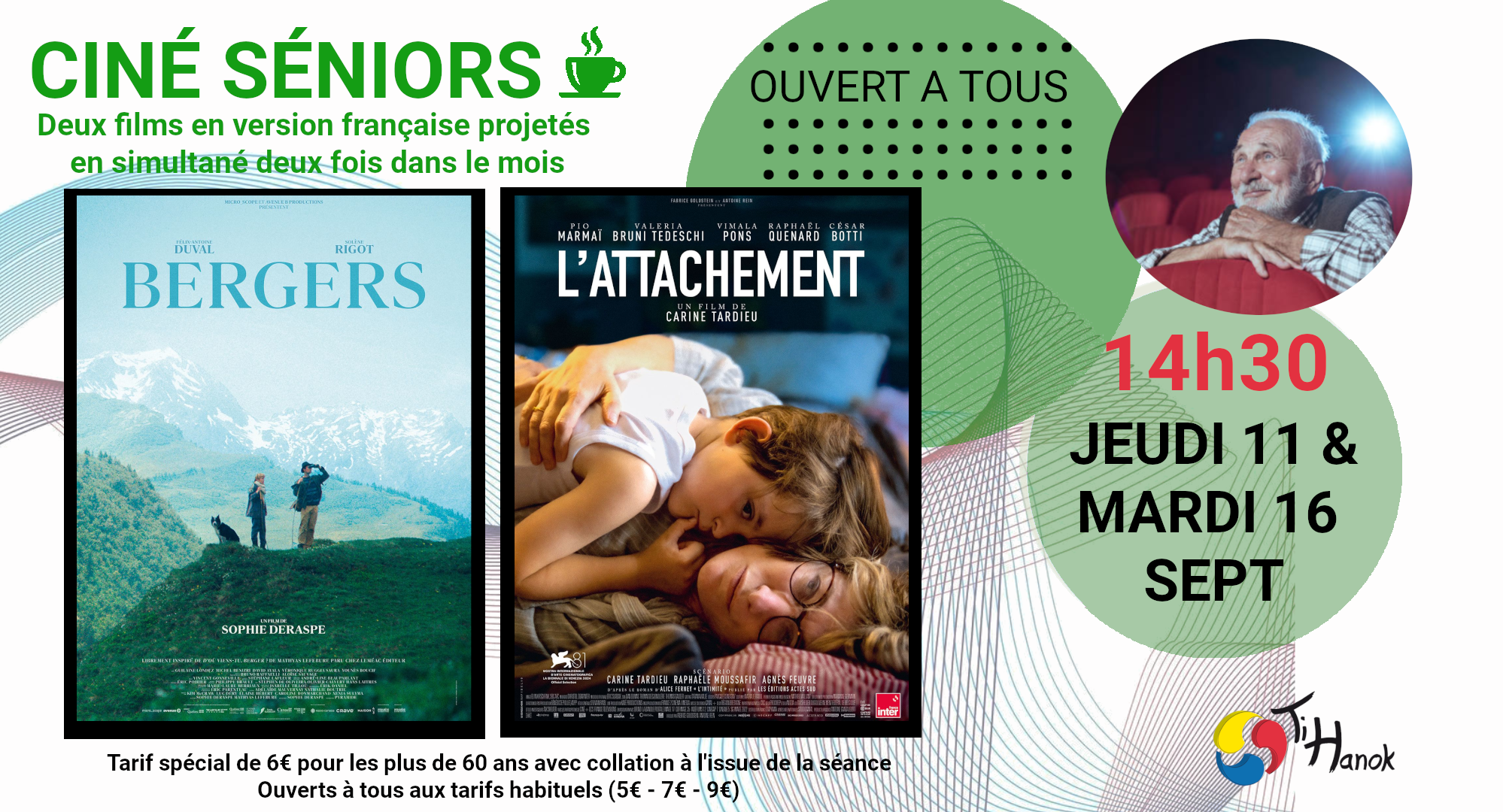 Cinéseniors septembre 2025