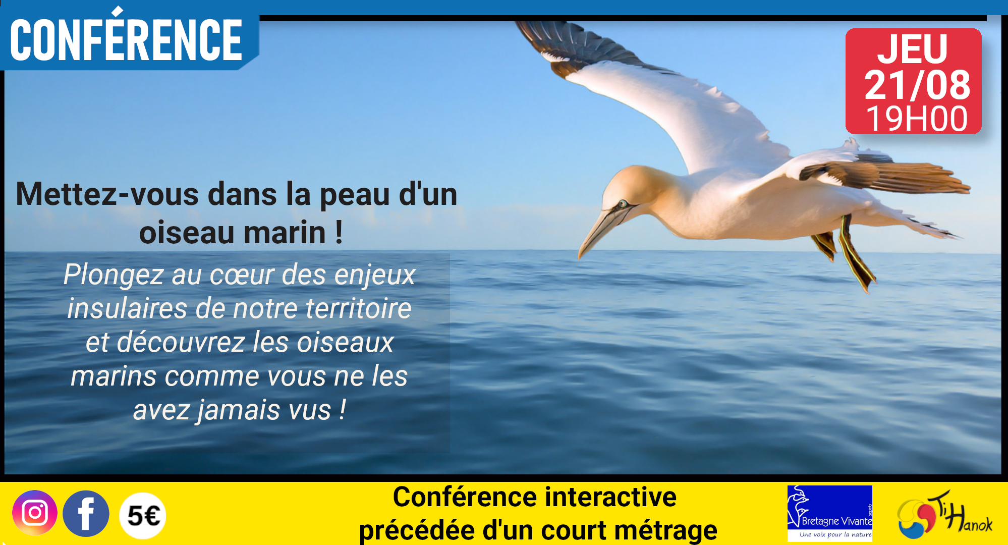 Conférence sur les oiseaux marins