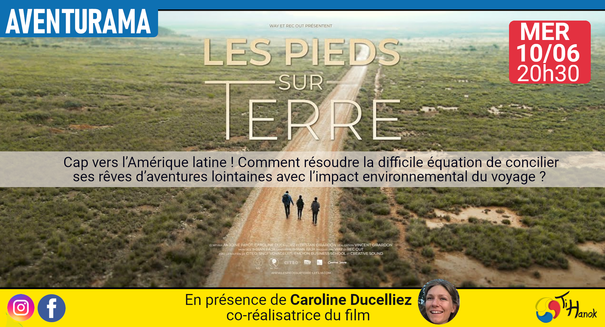 Les pieds sur terre