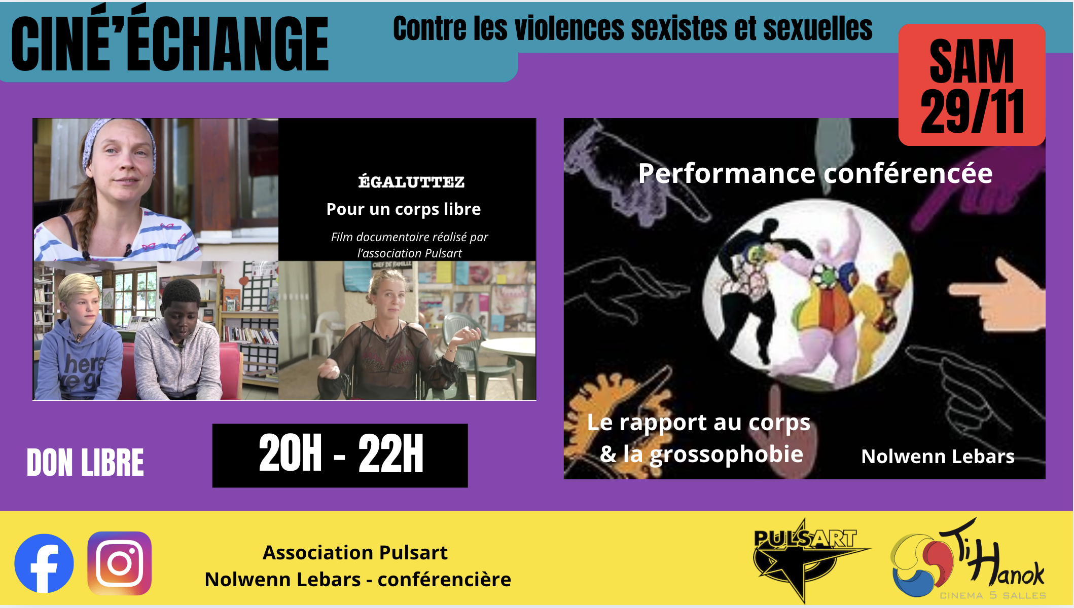 Egaluttez, pour un corps libre