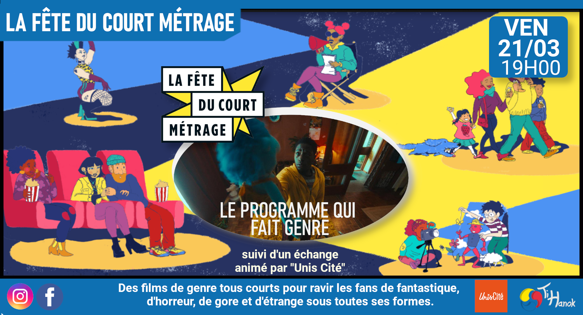 La fête du court-métrage - "le programme qui fait genre"