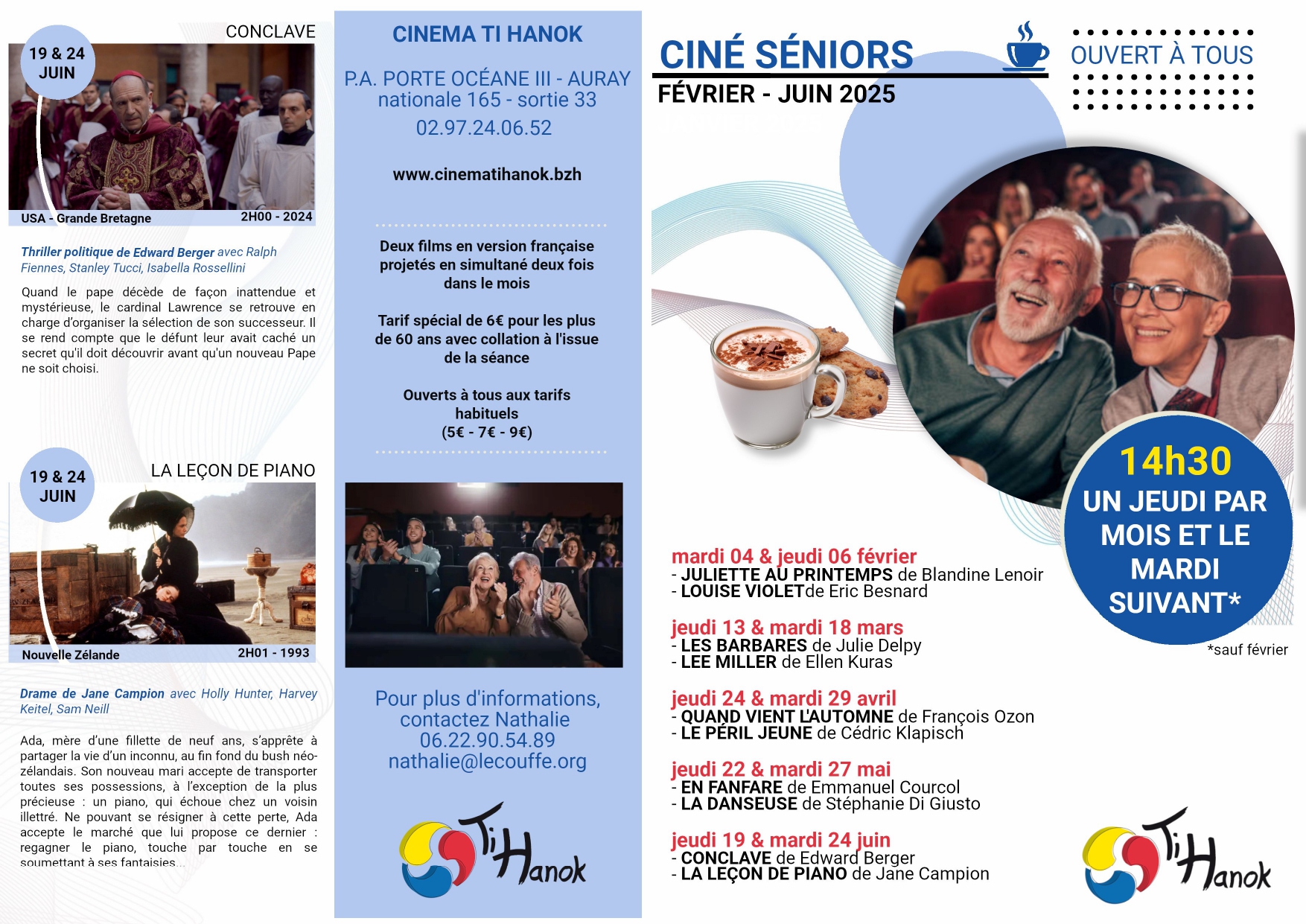 Saison "Cinéseniors" (02>06 2025)