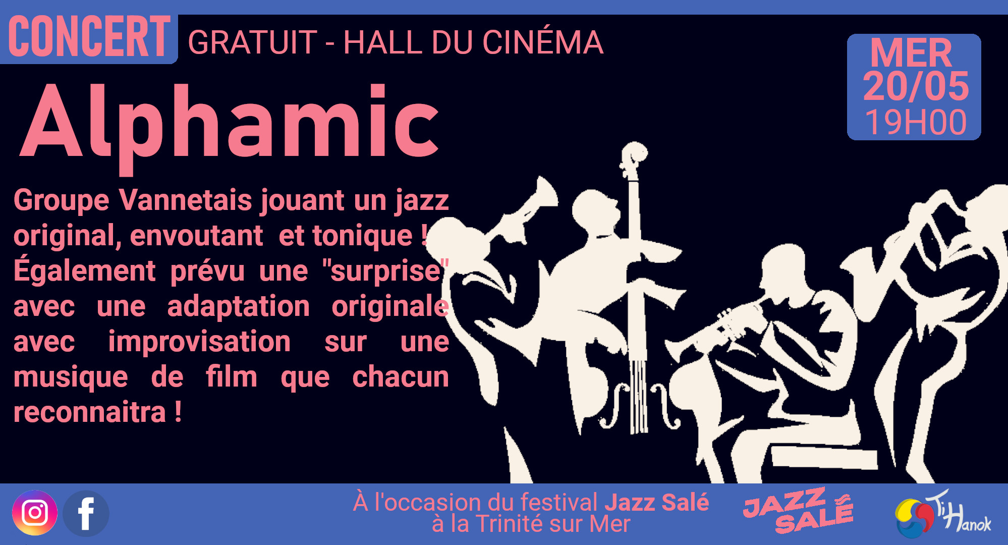 Concert gratuit du quartet "Alphanic"
