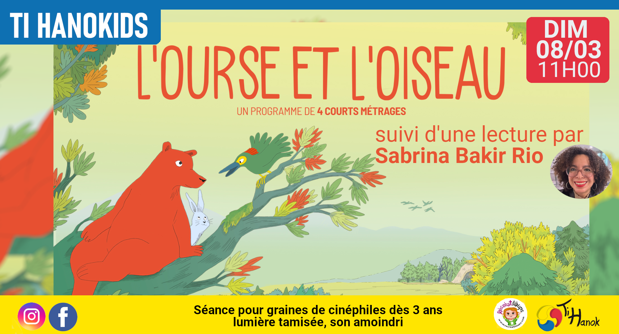 L'ourse et l'oiseau