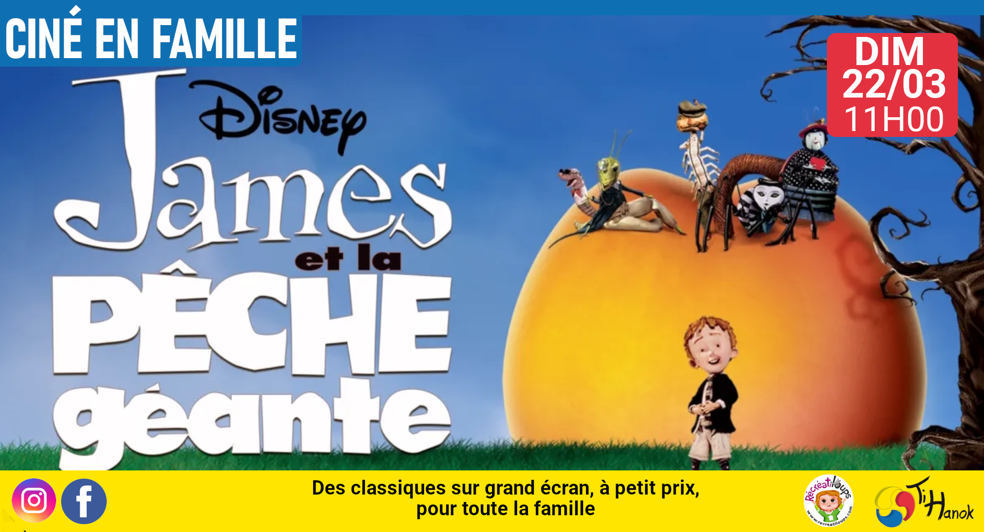 James et la pêche géante