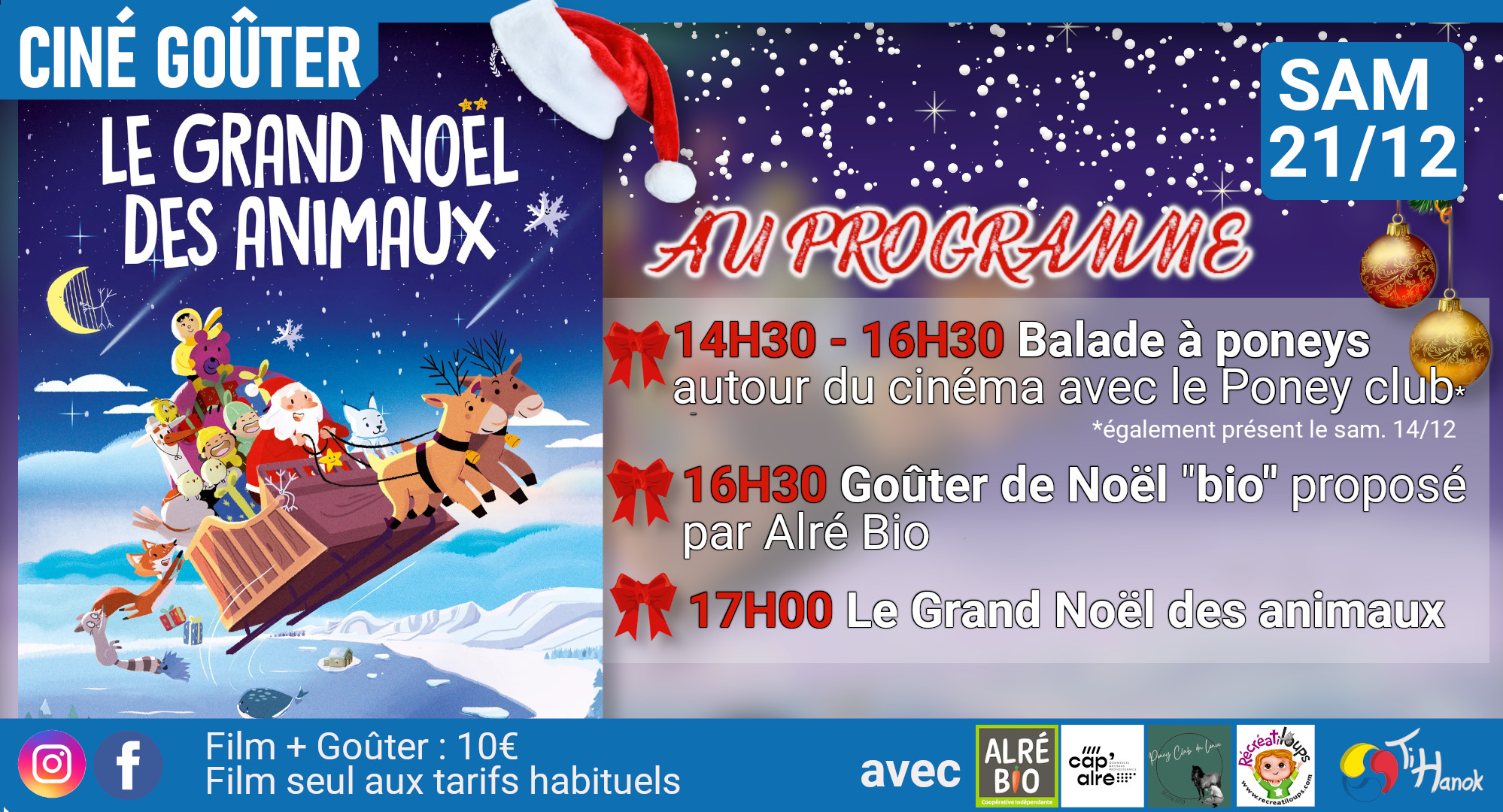 Ciné-Goûter de Noël!