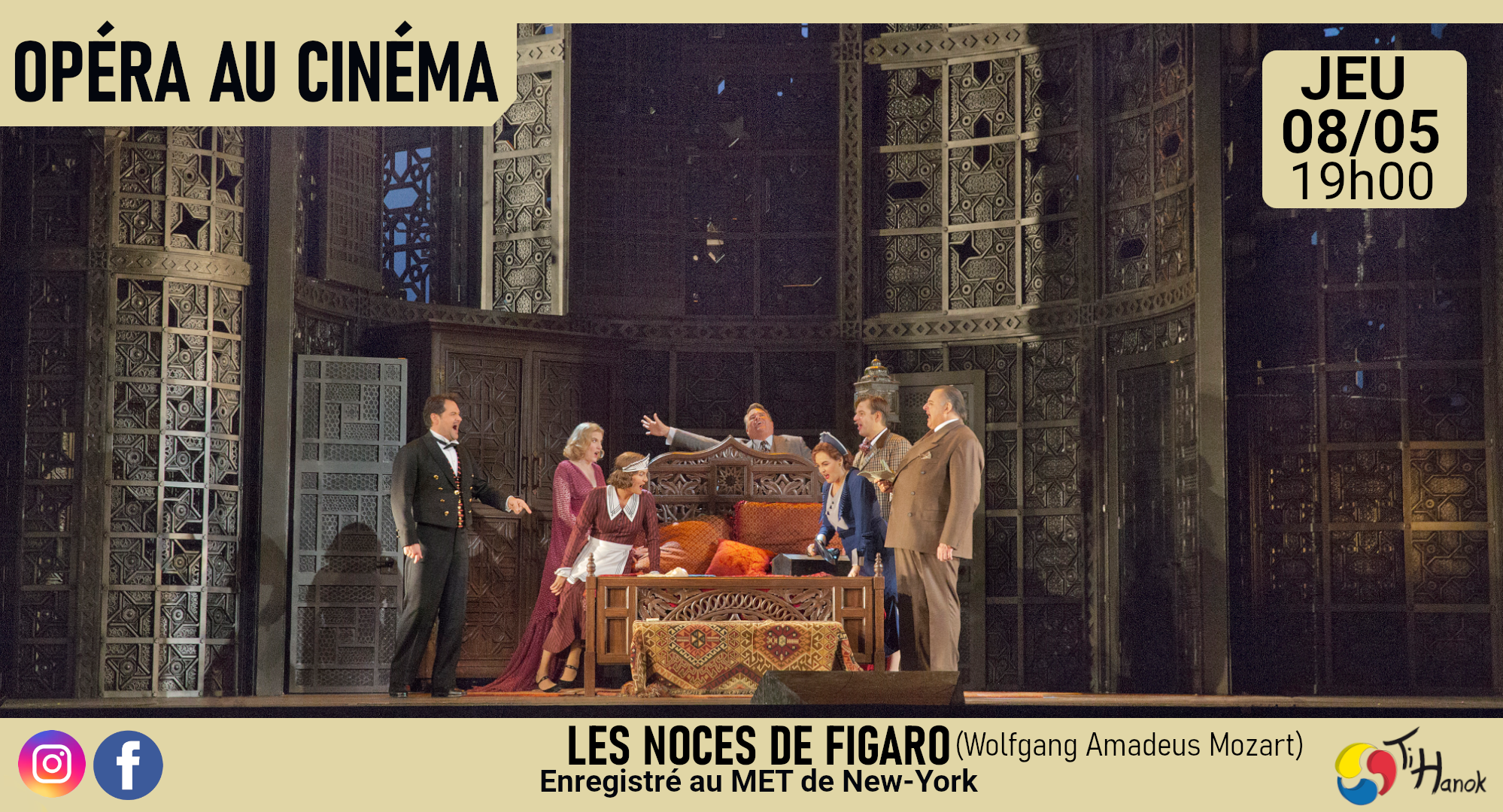 Opéra "Les noces de Figaro"