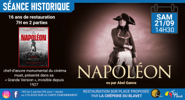 Séance historique du "Napoléon" d'Abel Gance