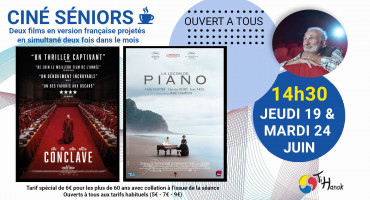 Ciné-seniors juin 2025