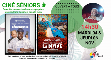 Cinéseniors novembre 2025 Cinéseniors novembre 2025