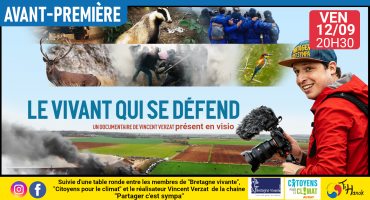"Le vivant qui se défend" avec son réal "Le vivant qui se défend" avec son réal