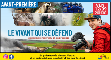 "Le vivant qui se défend" avec son réal