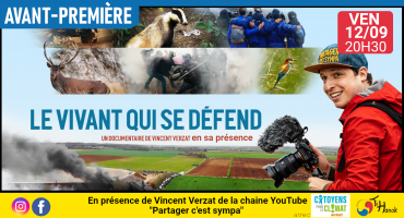 "Le vivant qui se défend" avec son réal "Le vivant qui se défend" avec son réal