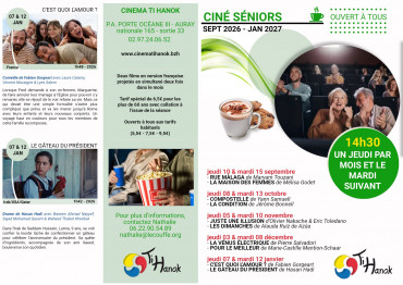 Programme complet ciné seniors (recto)