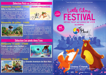 Little films festival, le festival pour les tout-petits!