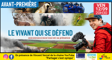 "Le vivant qui se défend" avec son réal