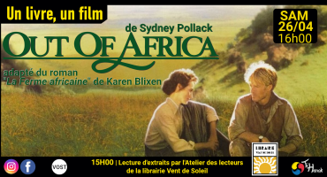 "Out of Africa" de Sydney Pollack