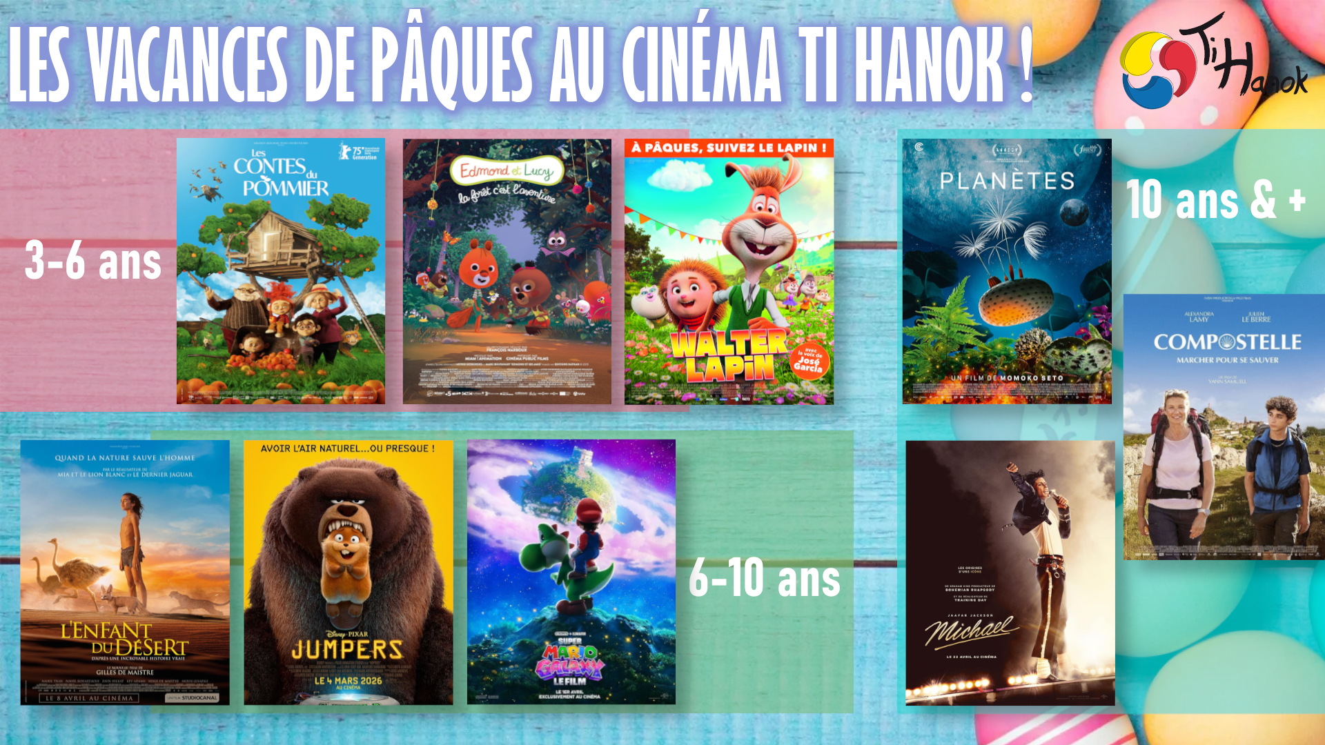 Pour vos vacances de Pâques